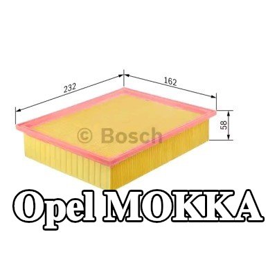 BOSCH مرشح الهواء — Opel Mokka