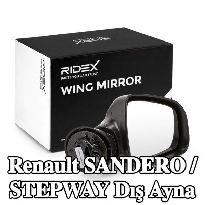 RIDEX Sağ yan ayna — Renault Sandero / Stepway