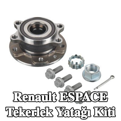 FEBI BILSTEIN Sol ön aks tekerlek yatağı kiti, Ön Aks Sağ, Tekerlek göbeğine entegre tekerlek yatağı, ABS sensör halkalı, entegre manyetik sensör halkalı — Renault Espace