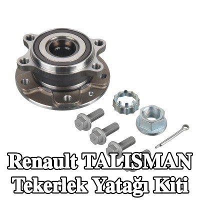 FEBI BILSTEIN Sol ön aks tekerlek yatağı kiti, Ön Aks Sağ, Tekerlek göbeğine entegre tekerlek yatağı, ABS sensör halkalı, entegre manyetik sensör halkalı — Renault Talisman