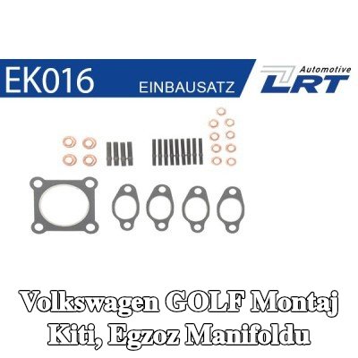 LRT Montaj Kiti, egzoz manifoldu — 1995 Volkswagen Golf