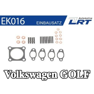 LRT طقم التثبيت، مشعب العادم — 1995 Volkswagen Golf