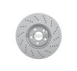 BOSCH Fren diski Dış Çap: 322mm, Delikli, Havalandırmalı, Kaplamalı, cıvata/vida ile — Mercedes-Benz Cls (2)