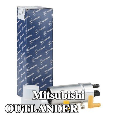 PIERBURG مضخة وقود كهربائية, مع مواد تثبيت/تركيب, بدون وحدة إرسال الخزان — 2012 Mitsubishi Outlander