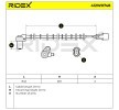 RIDEX ABS sensörü Sol Ön, 890mm — 1990 Mitsubishi Pajero / Shogun (5)
