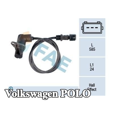 FAE مستشعر عدد الدورات في الدقيقة، إدارة المحرك — 1997 Volkswagen Polo