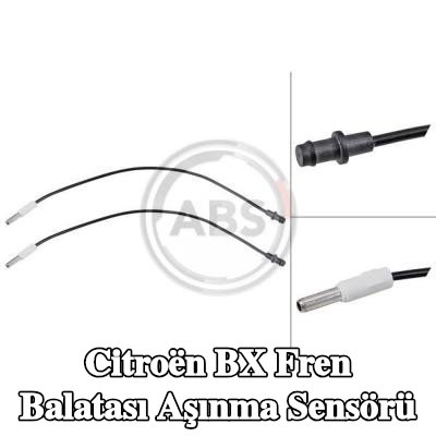 A.B.S. Fren balatası aşınma sensörü Ön Aks Sol, Ön Aks Sağ, Sol, Sağ — Citroën Bx
