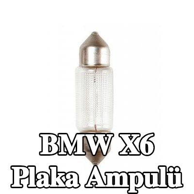 BOSCH Plaka ampulü — 2012 BMW X6