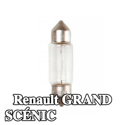 BOSCH مصباح لوحة الأرقام — 2012 Renault Grand Scénic
