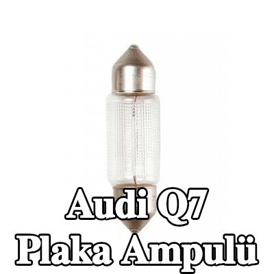 BOSCH Plaka ampulü — 2008 Audi Q7