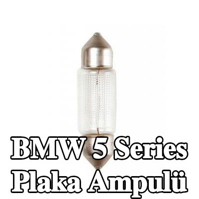 BOSCH Plaka ampulü — 2012 BMW 5 Series