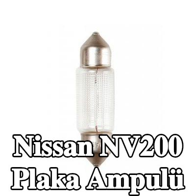 BOSCH Plaka ampulü — Nissan Nv200
