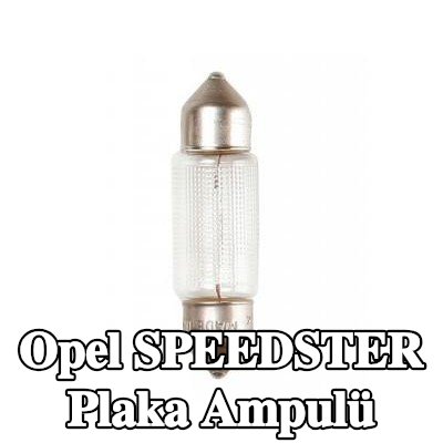 BOSCH Plaka ampulü — Opel Speedster