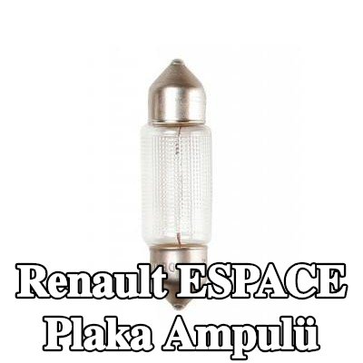 BOSCH Plaka ampulü — 2012 Renault Espace