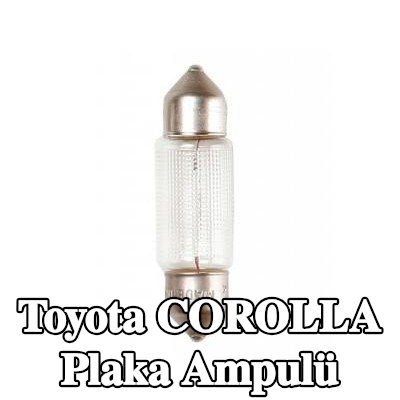BOSCH Plaka ampulü — Toyota Corolla