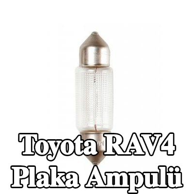 BOSCH Plaka ampulü — Toyota Rav4
