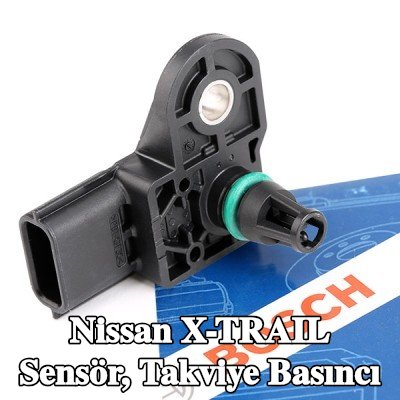 BOSCH Sensör, takviye basıncı — Nissan X-trail