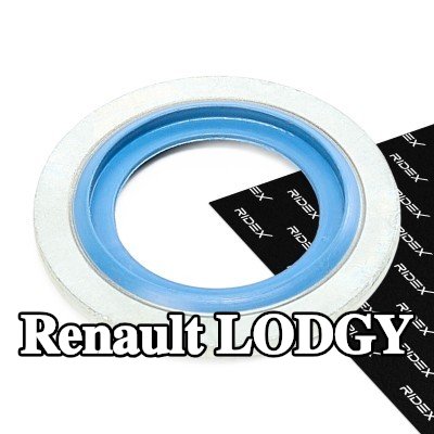 RIDEX حشية سدادة حوض الزيت من مطاط النتريل بوتادين (NBR), Inner Diameter: 16, 7mm — Renault Lodgy
