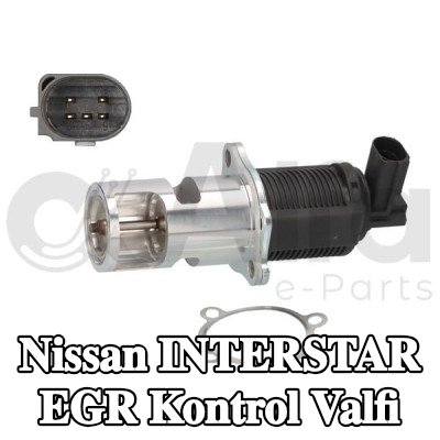 Alfa e-Parts Conalı/sızdırmazlık elemanlı EGR kontrol valfi — Nissan Interstar