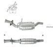 VEGAZ Sabitleme/montaj malzemesi dahil katalitik konvertör, montaj parçaları ile — 1990 Ford Fiesta (2)