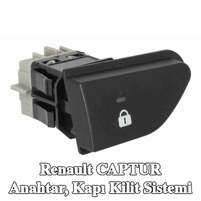 VEMO Anahtar, kapı kilit sistemi — Renault Captur