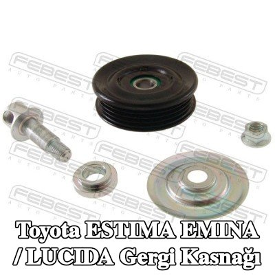 FEBEST Gergi kasnağı Dış Çap: 70mm — Toyota Estima Emina / Lucida