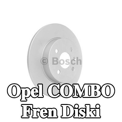 BOSCH Fren diski Dış Çap: 264mm, düz, Kaplamalı — 2002 Opel Combo