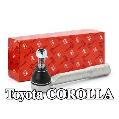 TRW طرف قضيب التوجيه، المحور الأمامي, يسار, يمين, خارجي, 148mm — 2003 Toyota Corolla