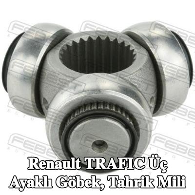FEBEST Üç ayaklı göbek, tahrik mili — Renault Trafic