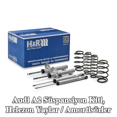 H&R Süspansiyon kiti, helezon yaylar / amortisörler — Audi A2