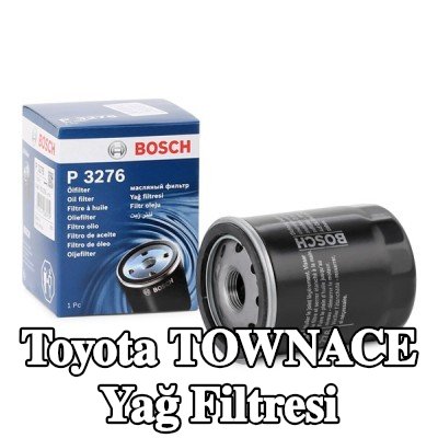 BOSCH Tek çek valflı yağ filtresi — Toyota Townace