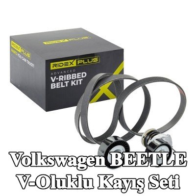RIDEX PLUS V-Oluklu Kayış Seti — Volkswagen Beetle