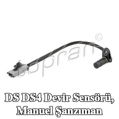 TOPRAN Devir sensörü, manuel şanzıman — DS Ds4
