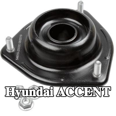 SACHS حامل الدعامة العلوية للمحور الأمامي الأيسر, المحور الأمامي الأيمن, مع محمل كروي مدمج — 2002 Hyundai Accent