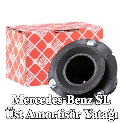 FEBI BILSTEIN Üst amortisör yatağı Ön Aks, bilyalı rulman içermez — 2000 Mercedes-Benz Sl