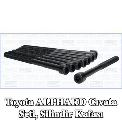 AJUSA Cıvata Kiti, silindir kafası M11, 142mm — Toyota Alphard