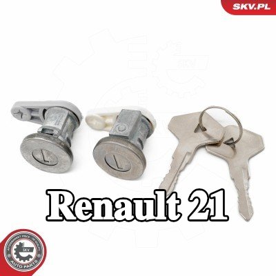 ESEN SKV طقم أسطوانة القفل الأمامي الأيسر, أمامي أيمن — Renault 21