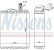 NISSENS Boru ile klima evaporatörü — SEAT Inca (6)