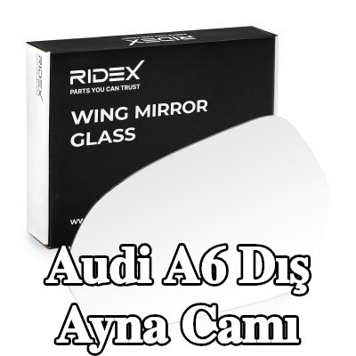 RIDEX Sol yan ayna camı — Audi A6