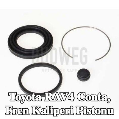BUDWEG CALIPER Conta, fren kaliperi pistonu — 2012 Toyota Rav4