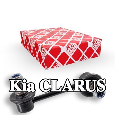FEBI BILSTEIN وصلة قضيب مانع الانقلاب OE Turbo NEW, 104mm, الفولاذ, مع صواميل — Kia Clarus