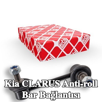 FEBI BILSTEIN Stabilizatör kolu OE Turbo YENİ, 104mm, Çelik, somunlu — Kia Clarus