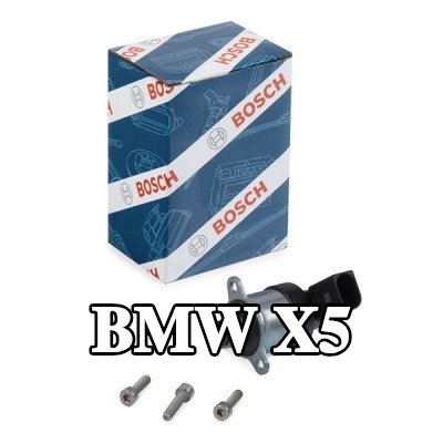 BOSCH صمام قياس الوقود مضخة الضغط العالي (جانب الضغط المنخفض), مع مواد تثبيت/تركيب — 2012 BMW X5