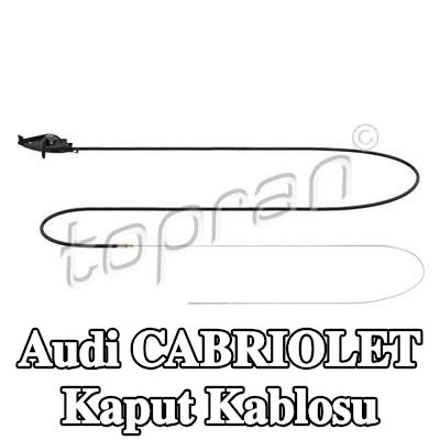 TOPRAN Kaput kablosu — Audi Cabriolet