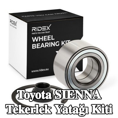 RIDEX Tekerlek yatağı kiti Ön aks her iki taraf — 2003 Toyota Sienna