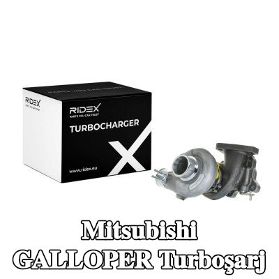 RIDEX Contalı/sızdırmazlık elemanlı turboşarj — Mitsubishi Galloper