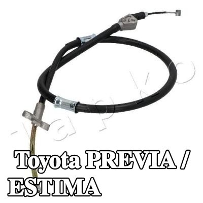 JAPKO كابل فرامل اليد الخلفي الأيسر — Toyota Previa / Estima