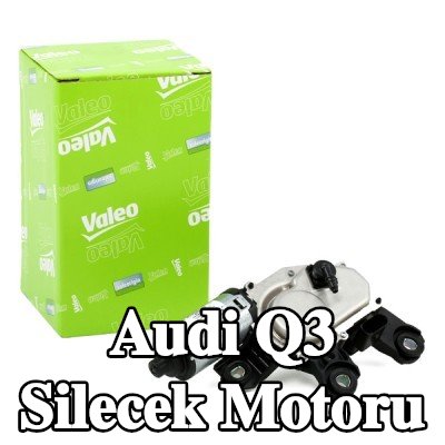 VALEO Silecek motoru Arka, ORIGINAL PART, 12V — 2012 Audi Q3