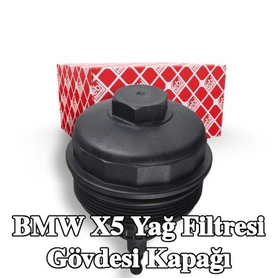 FEBI BILSTEIN Conta halkalı yağ filtresi muhafaza kapağı — 2002 BMW X5