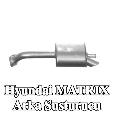 VEGAZ Arka susturucu Arka — Hyundai Matrix